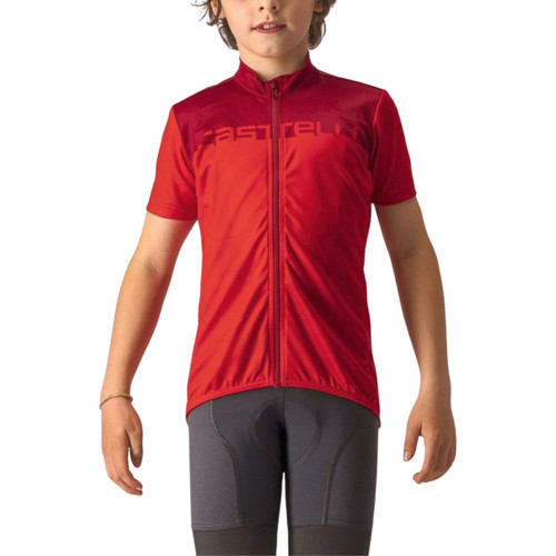 Castelli Neo Prologo Jersey Kids Red/Pro Red