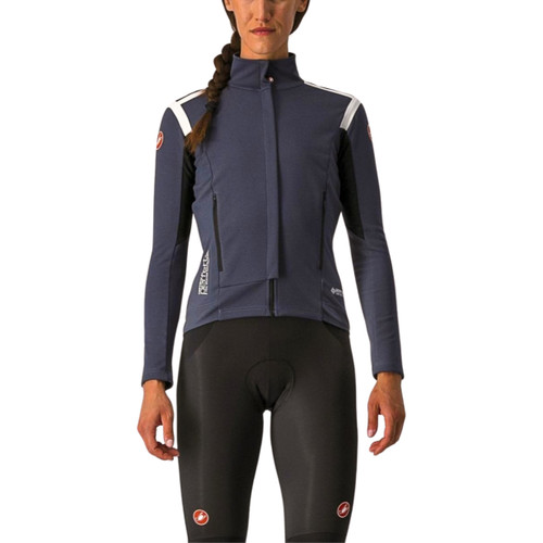 Castelli Perfetto RoS LS Jacket Womens Steel Blue/Pink