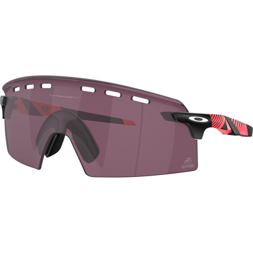 Oakley Encoder Strike Vented Giro D'Italia Collection Pink Stripes Prizm Road Black Lens