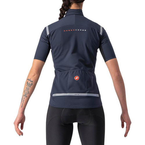 Castelli Gabba RoS 2 Womens Savile Blue/Silver Reflex