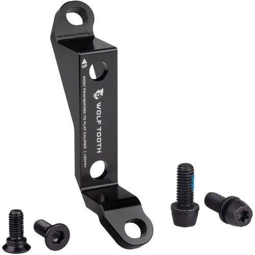 Wolf Tooth Post To Flat Mount Brake Adapter