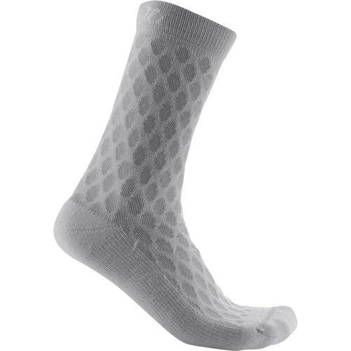 Castelli Sfida 13 Socks Silver Gray/White