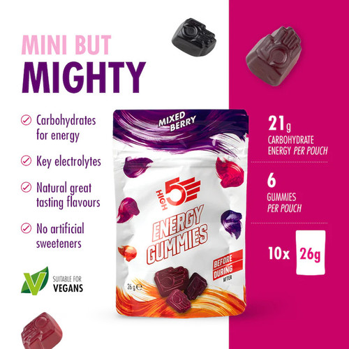 High5 Energy Gummies Mixed Berry