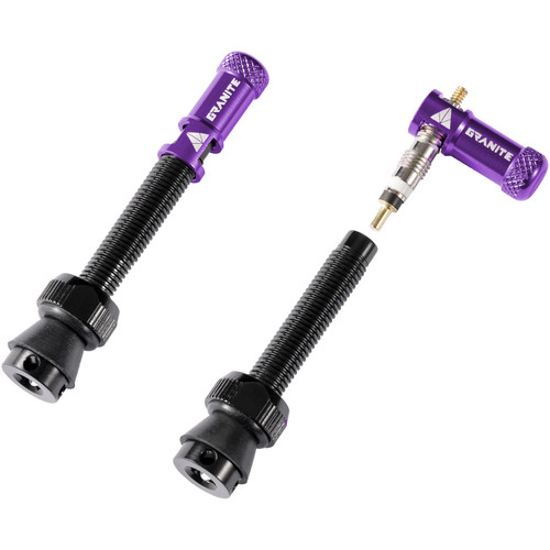 Granite Design Juicy Valve Cap Pair Purple