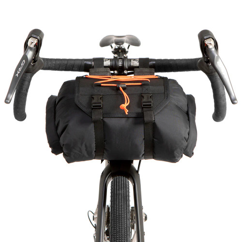 Restrap Bikepacking Barbag 14L Food Pouch Dry Bag Black/Orange