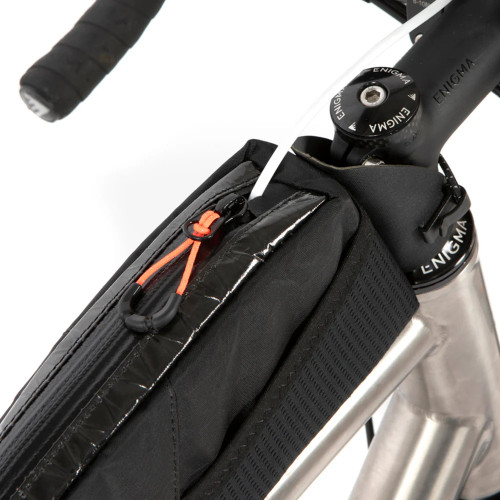 Restrap Race Top Tube Bag Long 2litres Black
