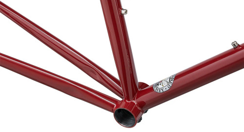 Ritchey Frameset Road Logic Frame Kit Red W/Pink Logo