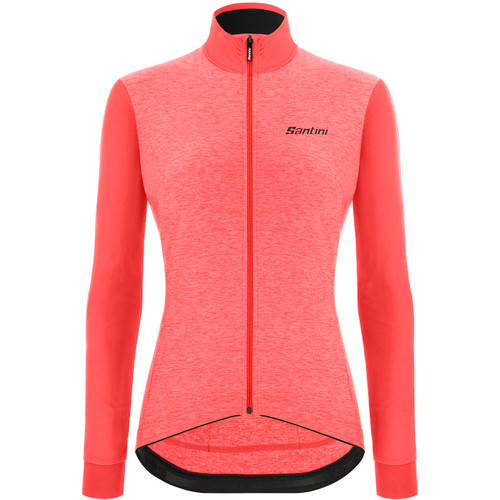 Santini Colore Puro LS Jersey Womens Granatina Pink