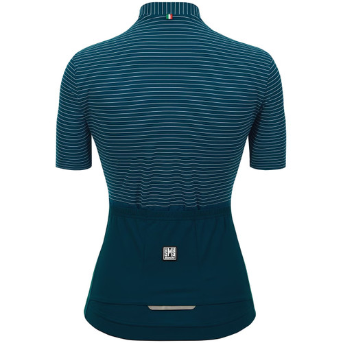 Santini Colore Riga Jersey Womens Teal