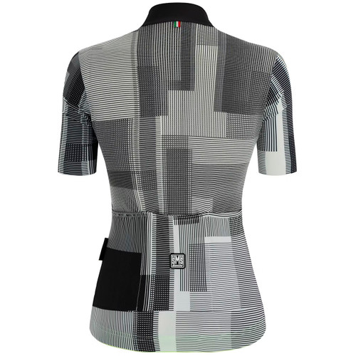Santini Delta Kinetic Jersey Womens Black