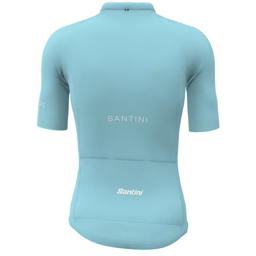 Santini Eco Corsa Jersey Womens Light Blue