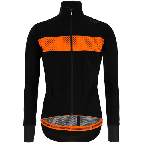 Santini Guard Mercurio Jacket Black Orange
