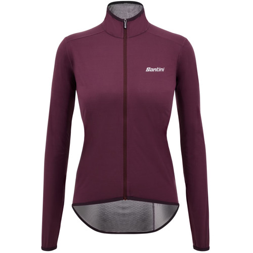 Santini Guard Nimbus Rain Jacket Womens Burgundy