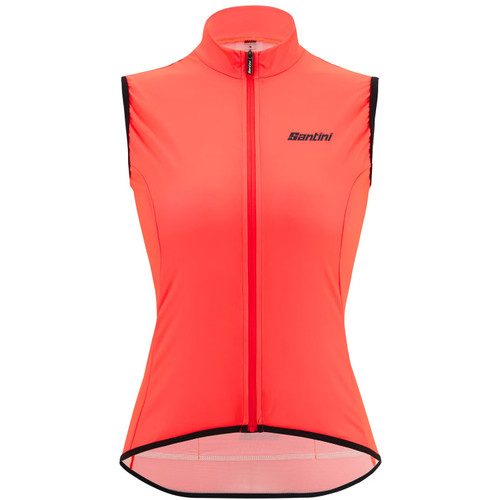 Santini Nebula Wind Vest Womens Granatina Pink