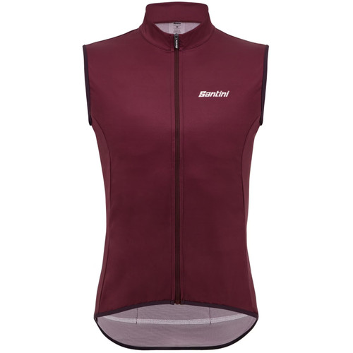 Santini Nebula Wind Vest Womens Maroon