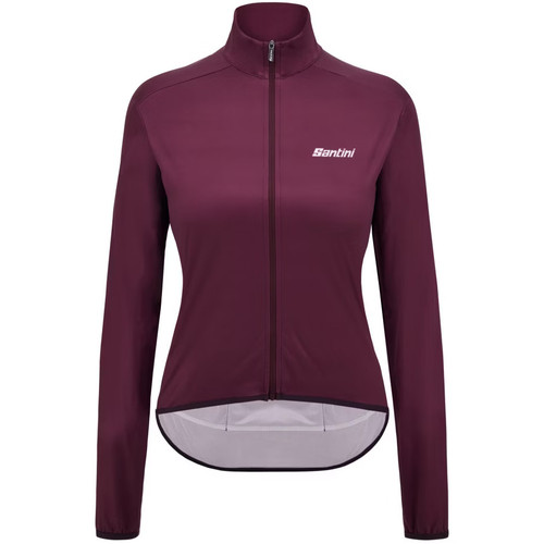 Santini Nebula Windbreaker Jacket Womens Maroon