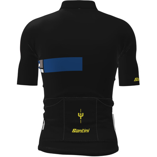 Santini TDF 2024 Alpe d'Huez Jersey Black