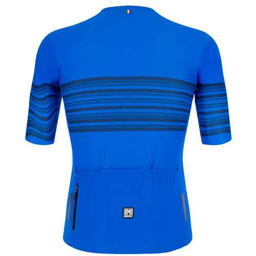 Santini Tono Profilo Jersey Royal Blue