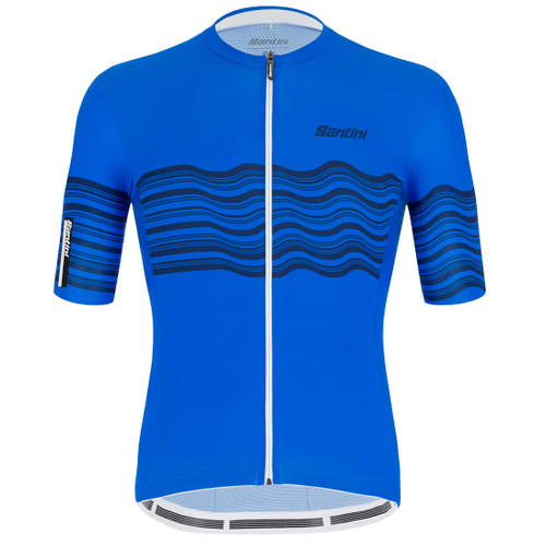 Santini Tono Profilo Jersey Royal Blue