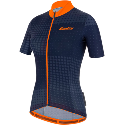 Santini Tono Sfera Jersey Womens Nautica Blue