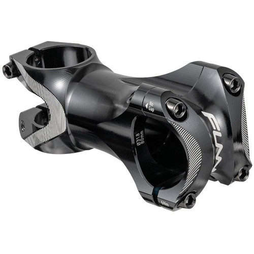 Funn Tron 80mm 31.8 Clamp Stem Black