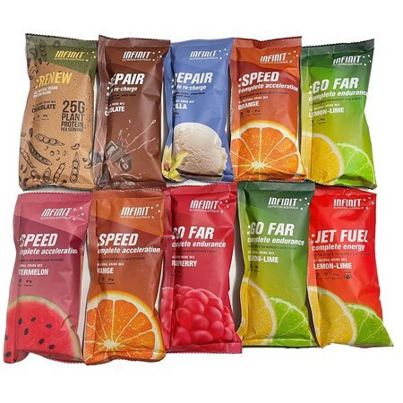 Infinit Nutrition Sample Pack Mix Of 10x Single Serves