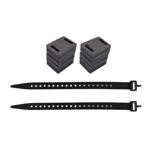 USWE Handlebar Roll-Top Bag + Holster Black Bikepacking Bag