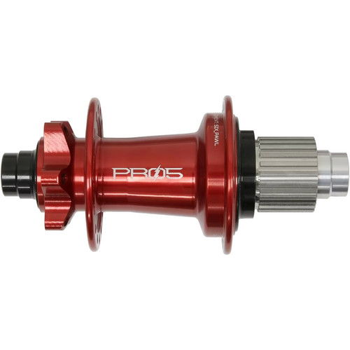 Hope Pro 5 E Rear Hub 6 Bolt 148x12mm 32H Red Microspline