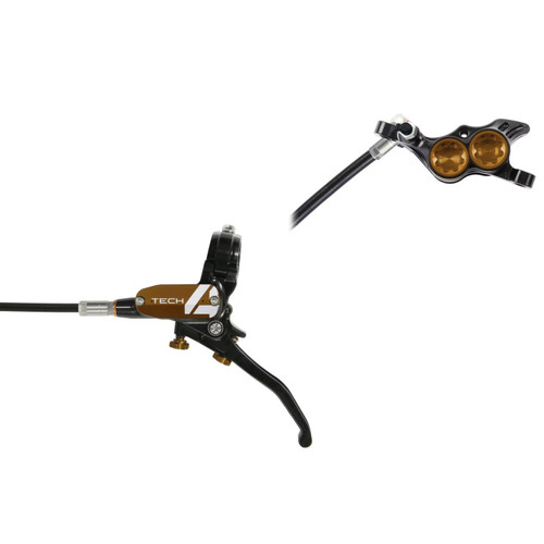 Hope Tech4 E4 Rear Brake Black/Bronze Black Cable