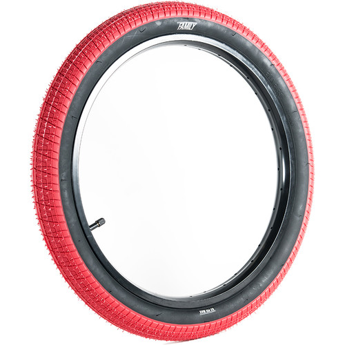 Family F603 20 X 2.2 Bmx Tyre Red/Black