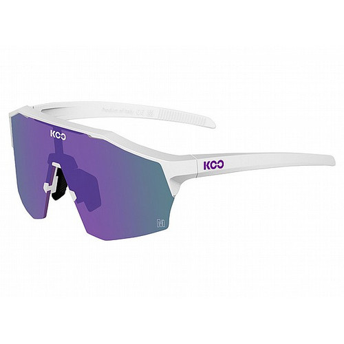 KOO Alibi MDD White Violet Mirror Lenses