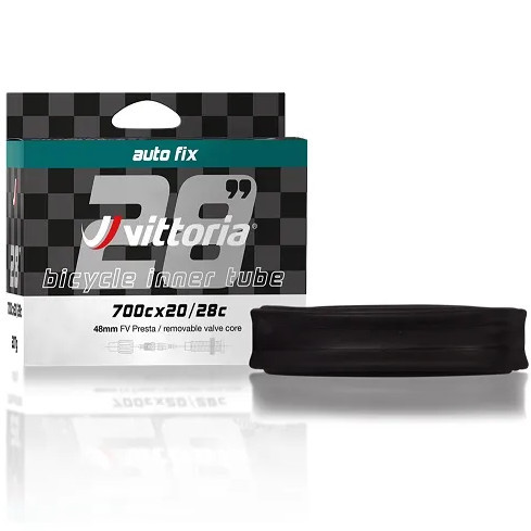 Vittoria Auto Fix Tube 700cx28/42c Schrader Valve 48mm