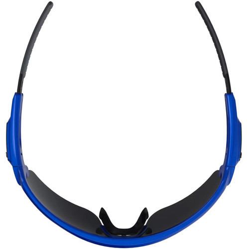 BBB Commander Sports Glasses Cobalt Blue Frame Smoke Blue Lens