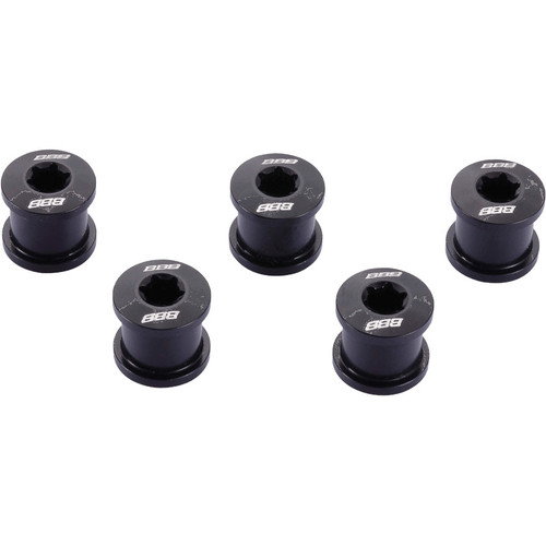 BBB HexStars Chainring Bolts Black 5pcs