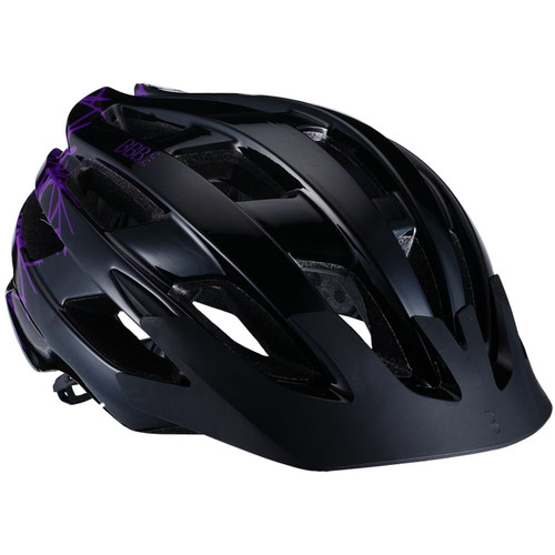 BBB Nebula Womens Helmet Purple Medium
