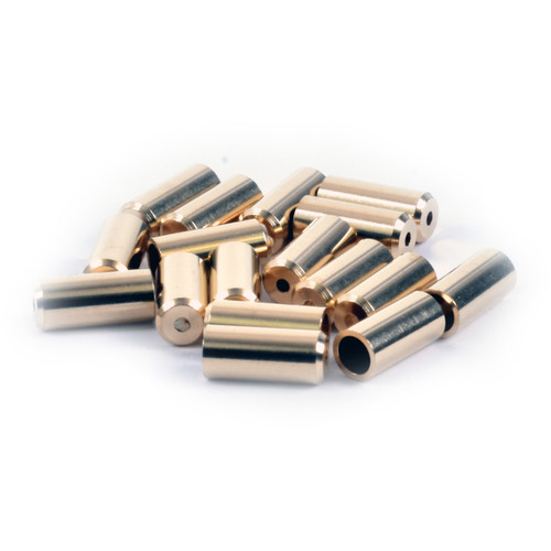 Wheels MFG Brass Cable Housing Ferrules (50pcs) 4mm
