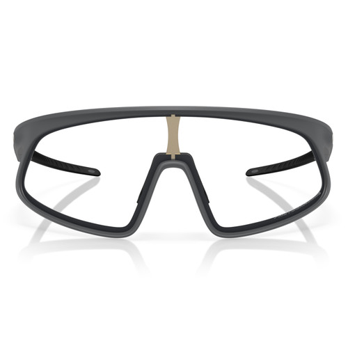 Oakley RSLV Matte Carbon W/Clear-Black Iridium Photochromic Lens