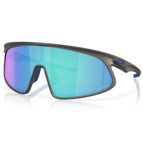 Oakley RSLV Matte Grey Smoke W/Prizm Sapphire Lens