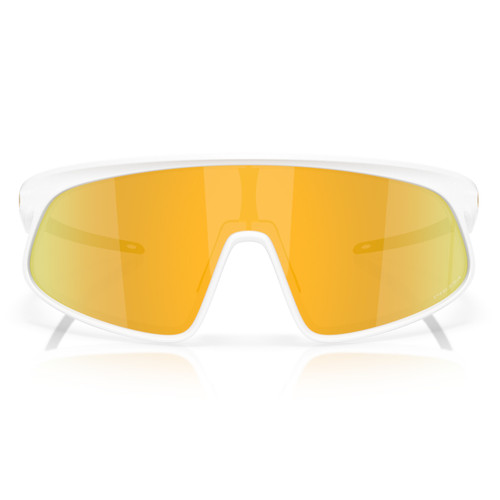 Oakley RSLV Matte White W/Prizm 24k Lens