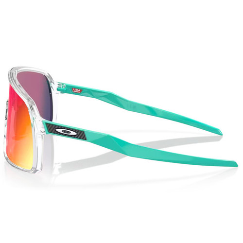 Oakley Sutro Clear/Celeste W/Prizm Road Lens