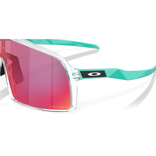 Oakley Sutro Clear/Celeste W/Prizm Road Lens