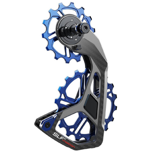 SLF Motion Speed System Shimano R9200/R8100 Blue Derailleur Cage