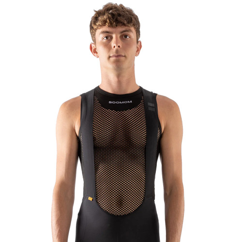 Soomom All-Round Mesh Singlet Base Layer - Black
