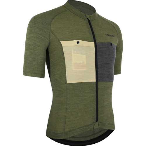 Soomom Pro Cargo Merino Jersey - Basil Green