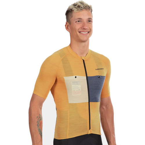 Soomom Pro Cargo Merino Jersey - Sunrise Orange
