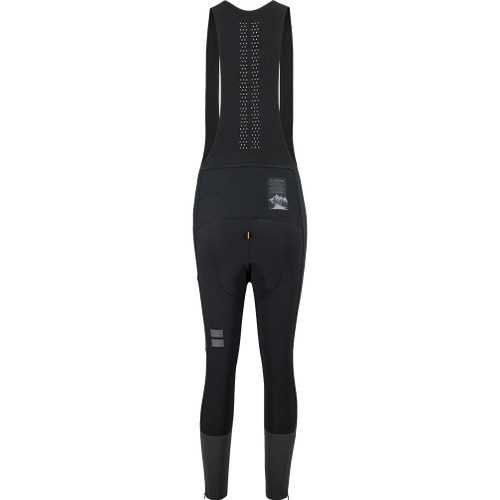 Soomom Womens All-Around Windproof Thermal Bib Tights - Black