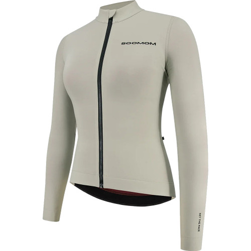 Soomom Womens All-Round Ls Thermal Jersey - Taupe