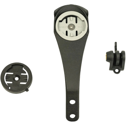 Silca Chisela 3D Printed Ti Computer Mount Black Inc Integrated