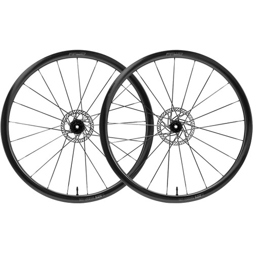 FFWD Raw 33 Carbon DB CL Wheelset Shimano Gloss