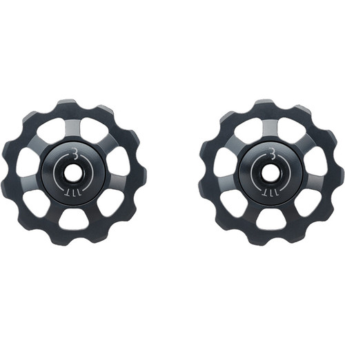 BBB AluBoys Derailleur Pulleys 11T 9-11spd Grey Ano